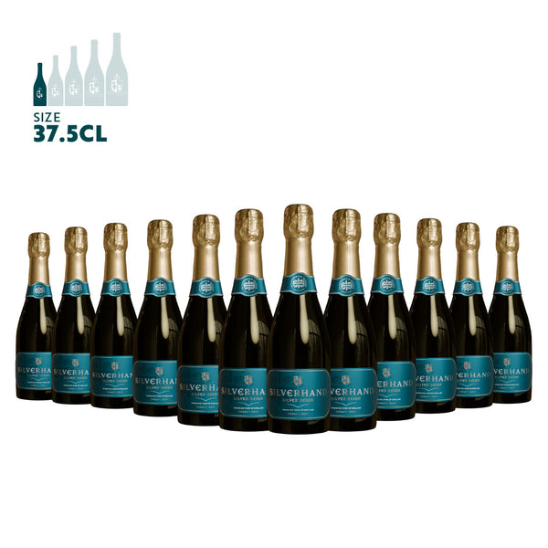 Silver Reign: Half Bottle 37.5 cl | Brut | Non-Vintage | Sparkling Wine of England