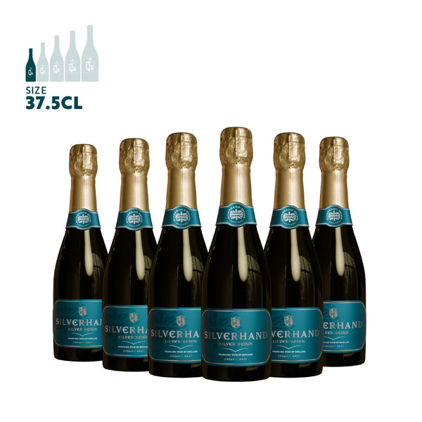 Silver Reign: Half Bottle 37.5 cl | Brut | Non-Vintage | Sparkling Wine of England