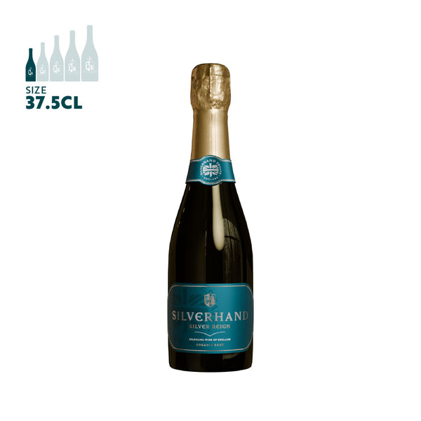 Silver Reign: Half Bottle 37.5 cl | Brut | Non-Vintage | Sparkling Wine of England