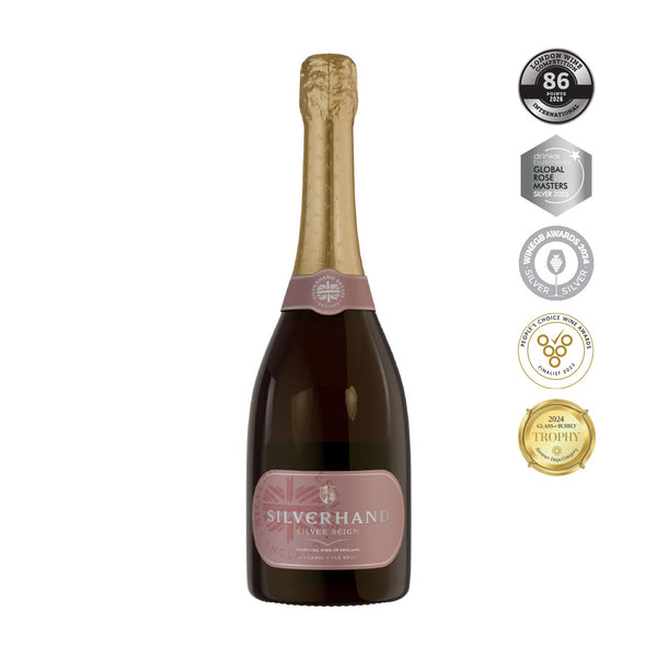 Silver Reign | Organic Rosé Brut | Non-Vintage | Sparkling Wine of England