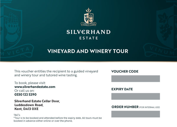 Silverhand Estate - Vineyard Tour & Wine Tasting Voucher