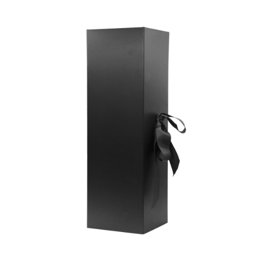 UNBRANDED BLACK SINGLE BOTTLE GIFT BOX