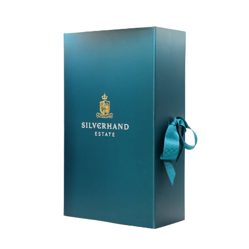 SILVERHAND ESTATE BLACK DOUBLE BOTTLE GIFT BOX